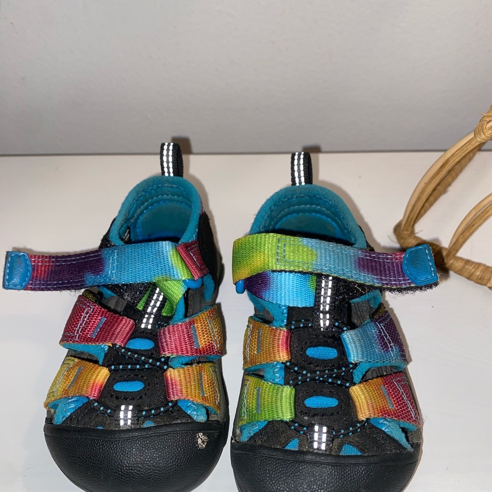 Keen Black and Blue Sandals for Versatile Comfort